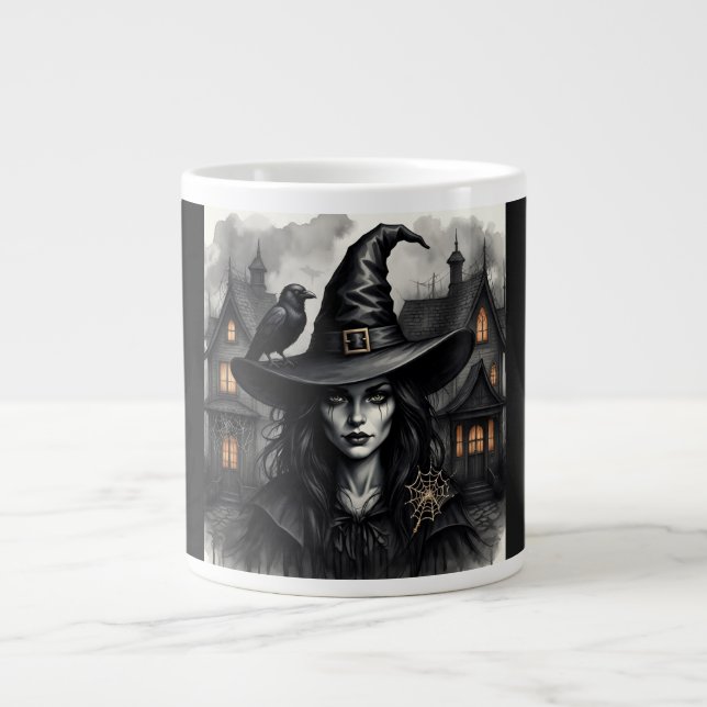 Grande Tasse Halloween, Black Magic Beauty Specialty Mug (Devant)