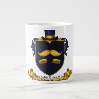 Grande Tasse Handlebar Moustache Gentleman's Coffee Mug