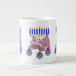 Grande Tasse Hanoukka    KittyCoffee Mug
