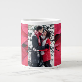Grande Tasse Happy Couple Jumbo Poinsettia Mug