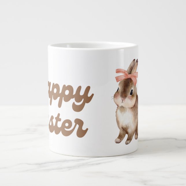 Grande Tasse Happy Easter Bunny Mug (Devant)