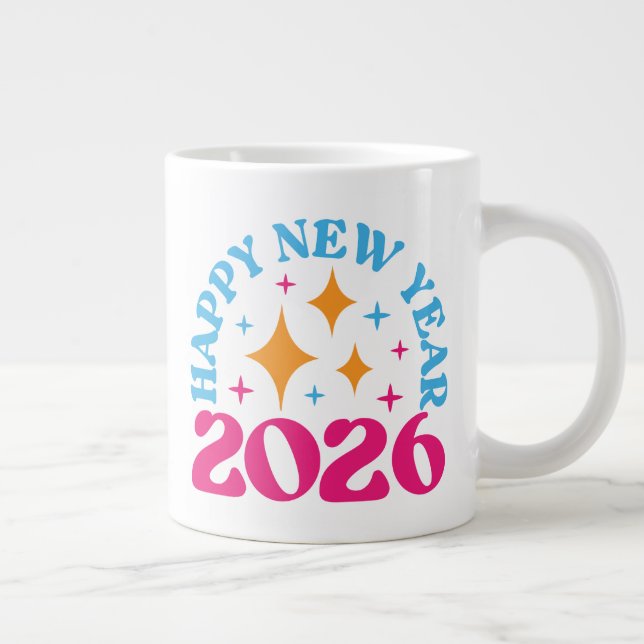 Grande Tasse Happy New Year 2026-73950 (Droite)