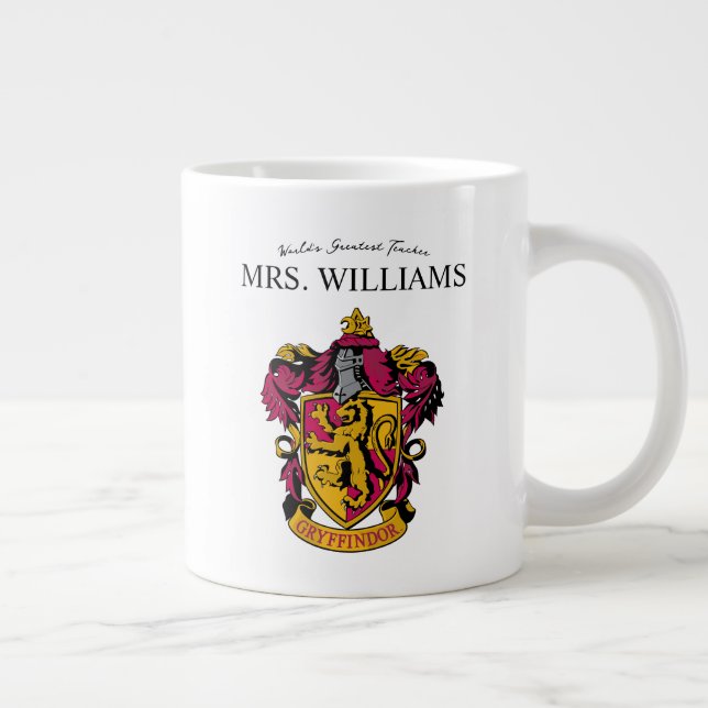 Grande Tasse Harry Potter | Gryffindor Teacher Personnaliser (Droite)