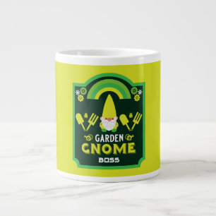 Grande Tasse Head Garden Gnome Gardener
