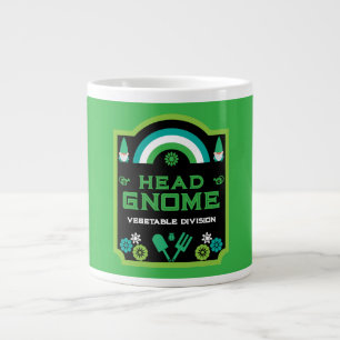 Grande Tasse Head Garden Gnome Gardener