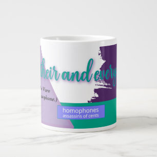 Grande Tasse Hear, Their, et Everywear – Alfa Sity Homophones 