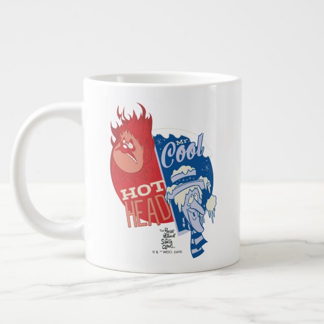 Grande Tasse Heat Miser Hot Head & Snow Miser M. Cool (Gauche)