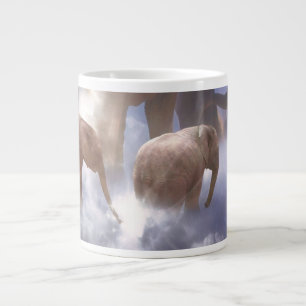 GRANDE TASSE HEAVANT ÉLÉPHANT