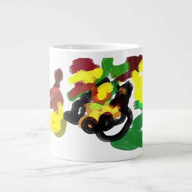 Grande Tasse Hedgehog Latte Automne (Devant)