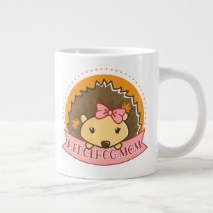 Grande Tasse Hedgehog Mom