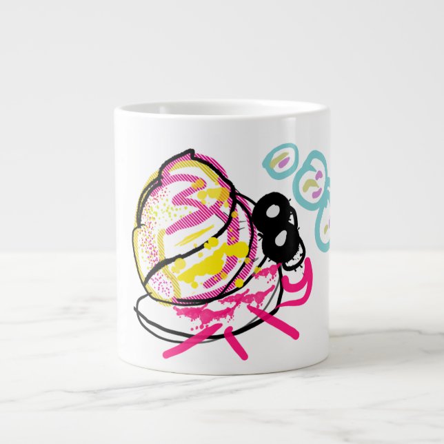 Grande Tasse Hermit crabe été (Devant)