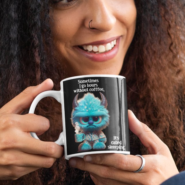 Grande Tasse Heures Sans Café...Appelé Sommeil (Créateur téléchargé)