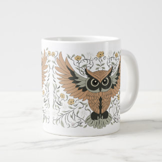 Grande Tasse Hibou Fantaisiste