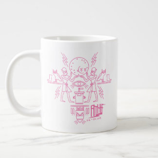 Grande Tasse Hiéroglyphes de la force de la faim des Ados d'Aqu