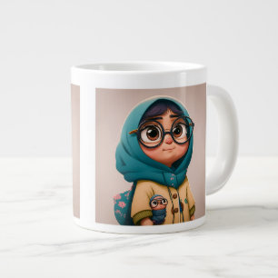 Grande Tasse Hijab Girl Jumbo Mug