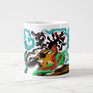 Grande Tasse Hiver des cerfs