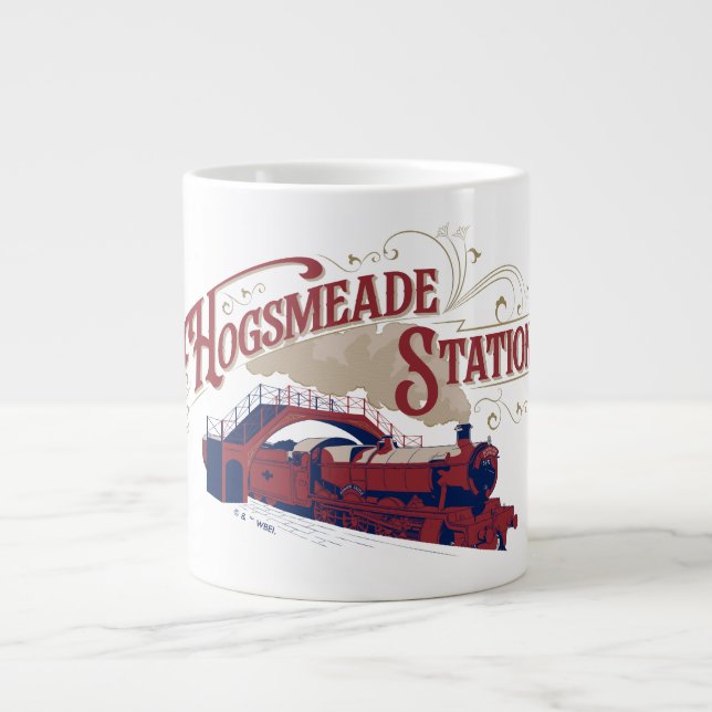 Grande Tasse HOGSMEADE Station Vintage Graphisme (Devant)
