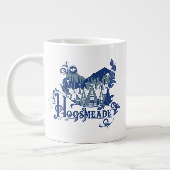 Grande Tasse HOGSMEADE™ Vintage Village Graphique (Gauche)