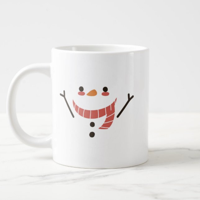 Grande Tasse Holiday Christmas Mug – Sweet Festive Cocoa  (Gauche)