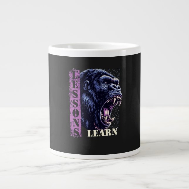 Grande Tasse Home/Kitchen Angry Gorilla Specialty Mug (Devant)