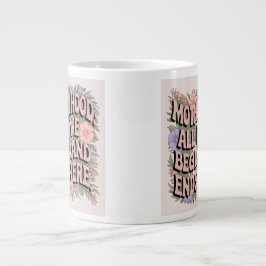Grande Tasse Hommage Floral : La Mère Appréciation Céramique