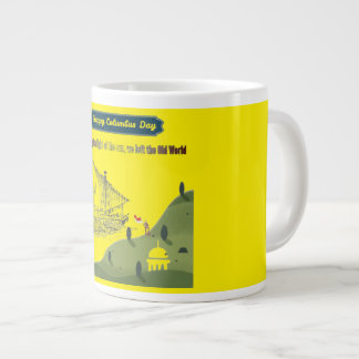 Grande Tasse Honneur à Columbus jaune