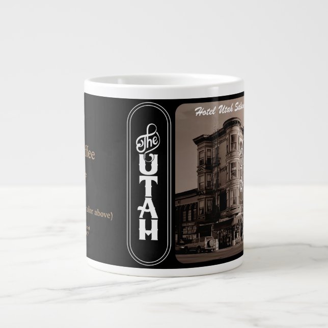 Grande Tasse Hotel Utah Saloon Jumbo Coffee Mug (Devant)