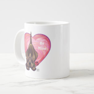 Grande Tasse Hound Dog Valentine's Day