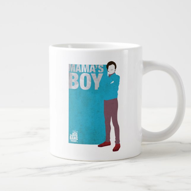 Grande Tasse Howard | Le garçon de maman (Droite)