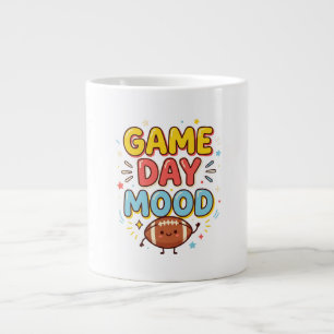 Grande Tasse Humeur du jour de jeu drôle Fan de football