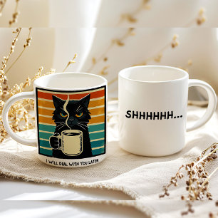 Grande Tasse Humeur du matin Café pour chats