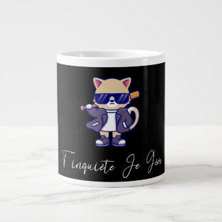 Grande Tasse Humour t'inquiète je gère 