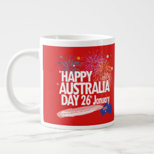 Grande Tasse "I LOVE AUSTRALIA" Australia Day 26 janvier