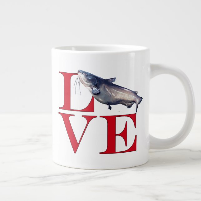 Grande Tasse I Love Catfish (Droite)