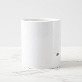 Grande Tasse I’m Glad You’re Here – Gentle Support Coffee Mug