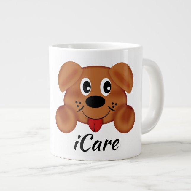 Grande Tasse iCare - Mug Jumbo (Devant droit)