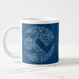 Grande Tasse Icônes CV - Mug Jumbo