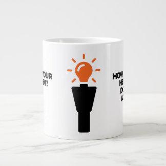 Grande Tasse Idea Guy®| Déclaration de problème : Jumbo Mug (L)