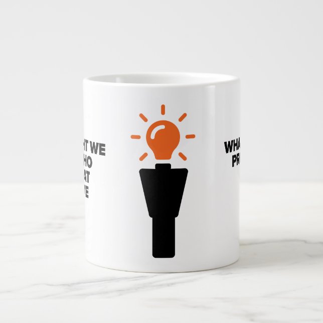 Grande Tasse Idea Guy®| Déclaration de problème : Jumbo Mug (R) (Devant)