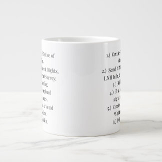 Grande Tasse IEP Marches Café Mug