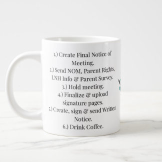 Grande Tasse IEP Marches Café Mug
