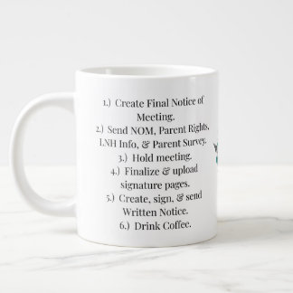 Grande Tasse IEP Marches Café Mug