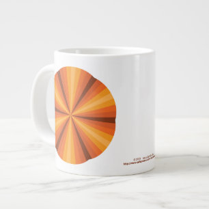 Grande Tasse Illusion Optique Boug Spécialité Orange