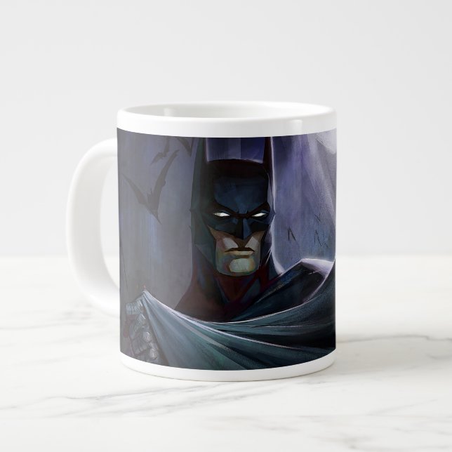 Grande Tasse Illustration de Batman sur la crise infinie (Devant gauche)
