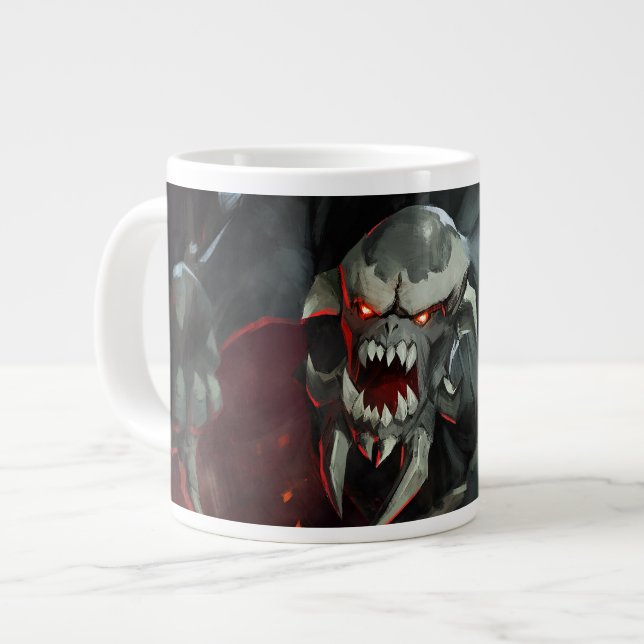 Grande Tasse Illustration d'une crise infinie (Devant gauche)