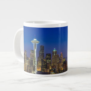 Grande Tasse Image d'horizon de Seattle en quelques heures de