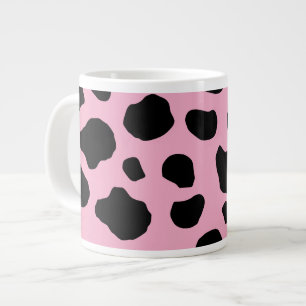 Grande Tasse Impression de vache, Motif de vache, Spots de vach