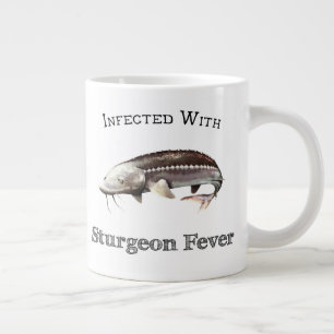 Grande Tasse Infecté Par La Fièvre D'Esturgeon