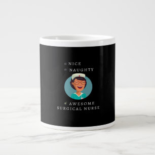 Grande Tasse Infirmière chirurgicale gentille vilainement génia