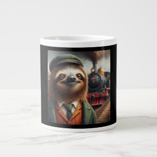 Grande Tasse Ingénieur de train Sloth